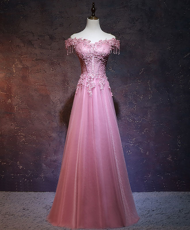 Burgundy off shoulder lace long prom dress burgundy evening dress