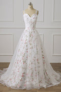 White tulle lace long prom dress white tulle formal dress