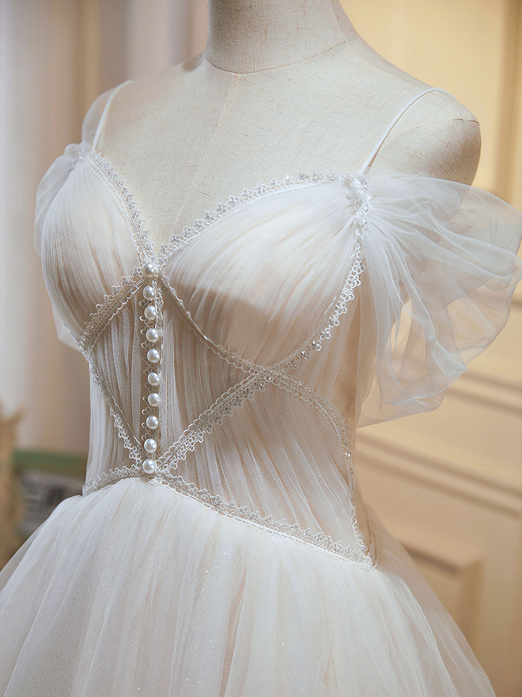 A line off shoulder mini beige prom dress short beige homecoming dress