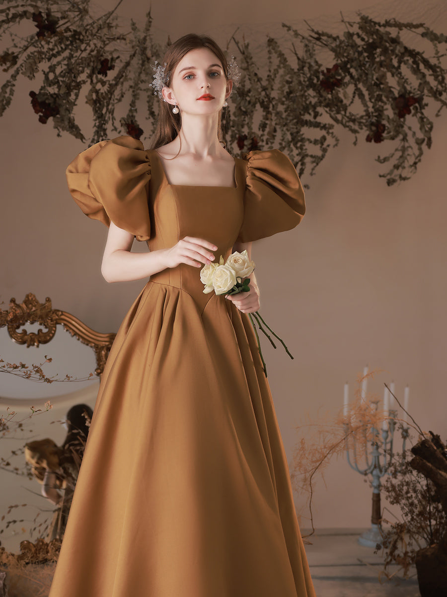 Satin Formal Evening Dress