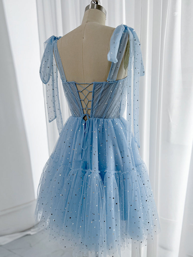 Short Blue Fairy Dress