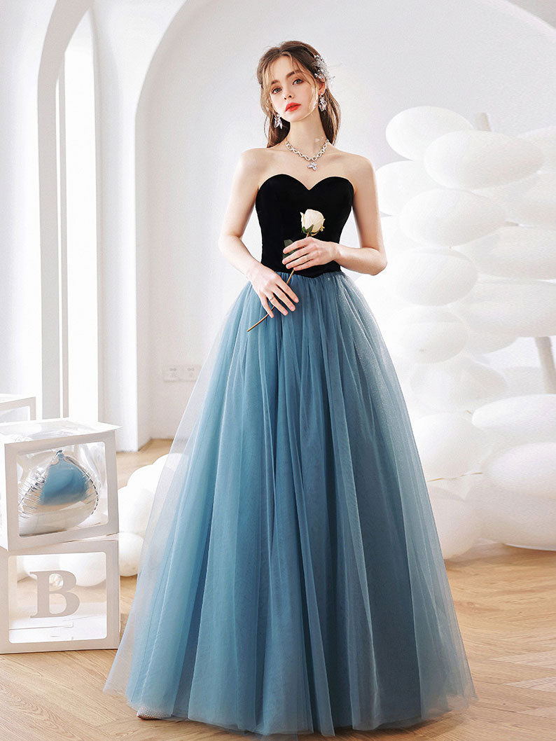 Blue Prom Dresses- dresstby