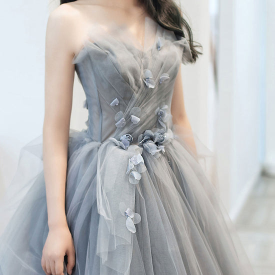grey tulle dress Gray sweetheart neck long prom dress, gray tulle formal – dresstby Green Satin Maxi Dress, it creates an outfit sa_AU_Top 100_Stock is greater than 5 Color:Blush Black