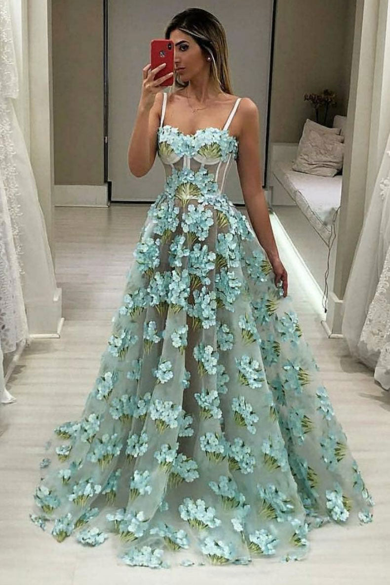 Green sweetheart neck lace long prom dress, green evening dress - us:2 / Green Green sweetheart neck lace long prom dress, green evening dress - us:2 / Green