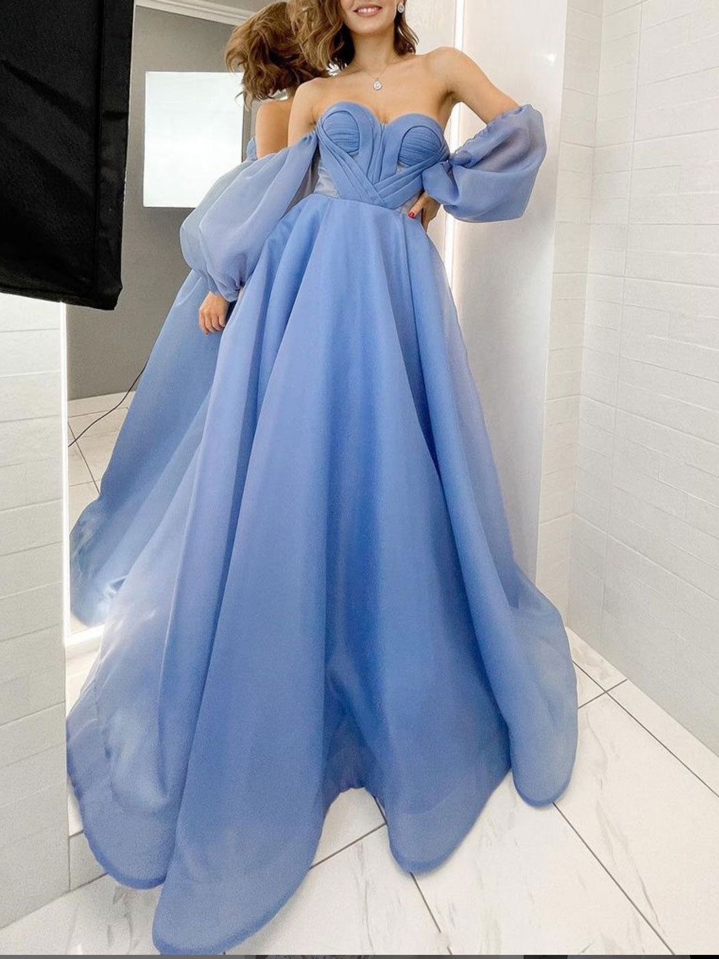 Blue Prom Dresses Tumblr