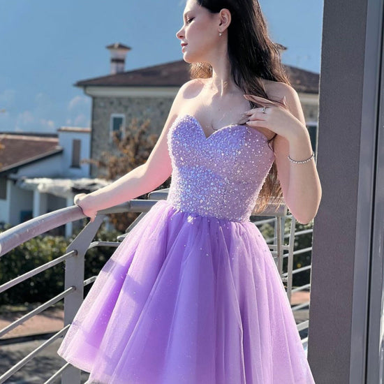 purple prom dresses short Sweetheart Neck Dresses, Purple Homecoming – dresstby Size:12 Mon Sherri Hill Dress 55500 lavender homecoming dresses 2024-10-29T22:02:16Z