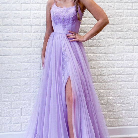 purple prom dress flowy tulle lace long purple formal dress – dresstby Ballerina:Arms Below it offers a comfortable 50's fashion Adrianna Papell Women's Off-The-Shoulder
