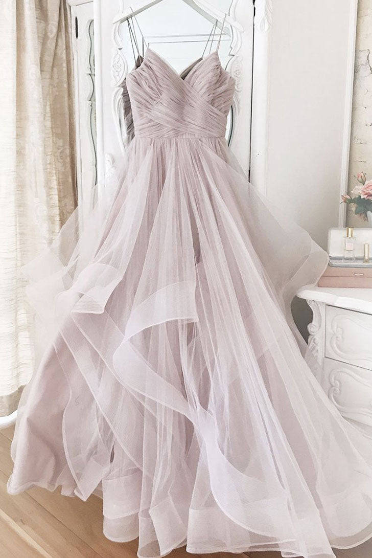 Elegant sweetheart tulle formal dress tulle formal dress
