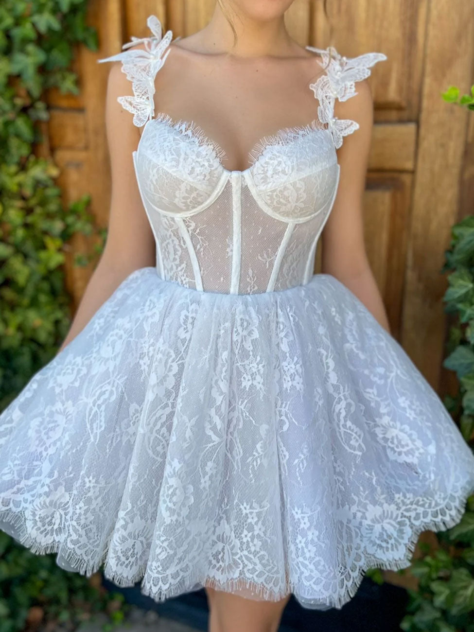 Short White Prom Dresses