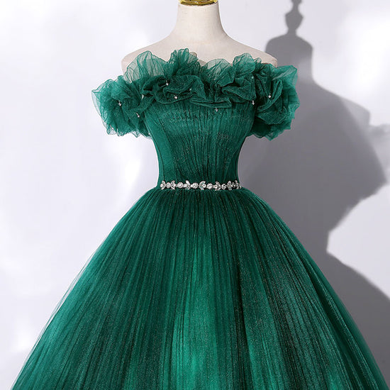 forest green sweet 16 dress Emerald Green Quinceanera Dresses Sweet 16 Dress Charming Birthday Dre –  CherryPromDress