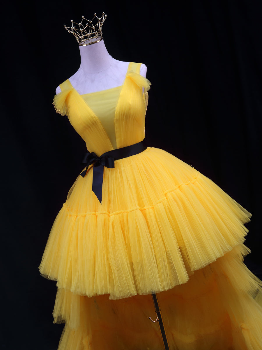 Yellow Formal Graduation Dresses