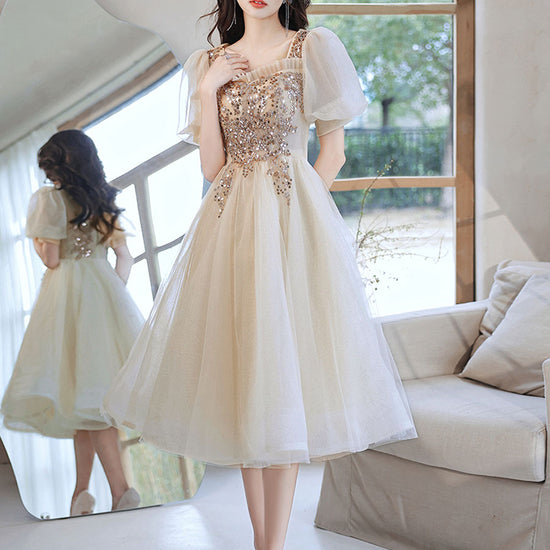 cute affordable dresses Sky Blue / US22W
