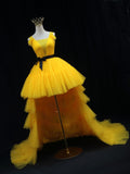 Yellow Formal Graduation Dresses