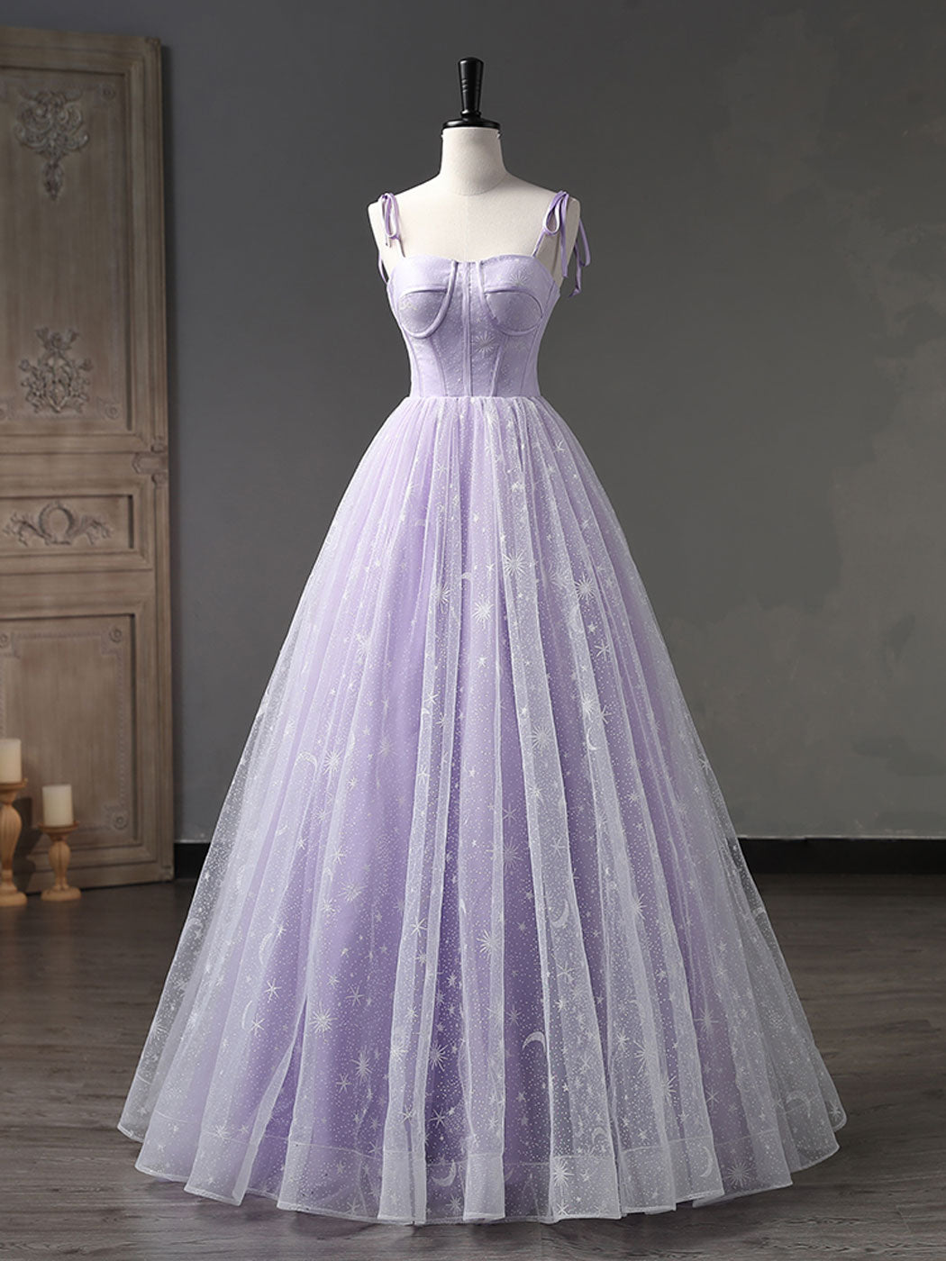 Purple Formal Evening Dress